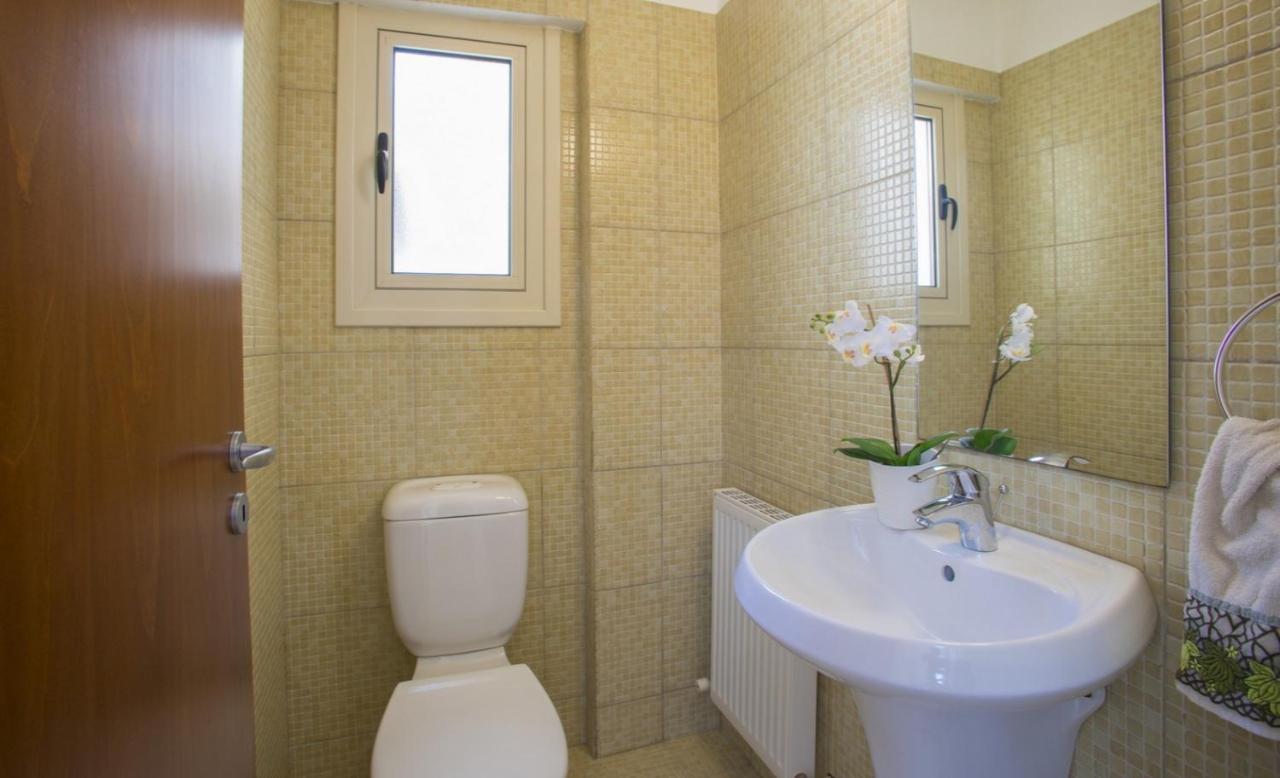Soothing Sunset Villa With Private Pool, 200M From The Beach Perivolia Buitenkant foto